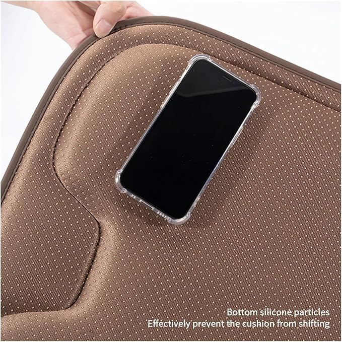 Car Seat Cushion for BMW All Model I3 I4 I8 X1 X2 X3 X4 X5 X5M X6 X7 Z4 Car Lumbar Support Pillow Auto Seat Waist Back Cushion (Color : Red C)
