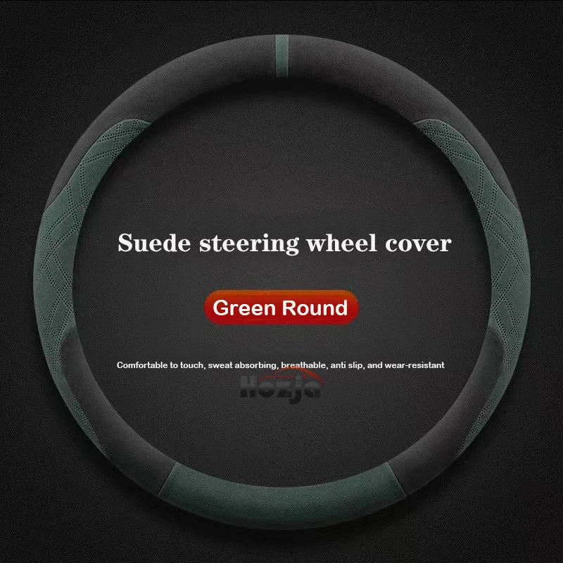 Genesis Suede Steering Wheel Cover