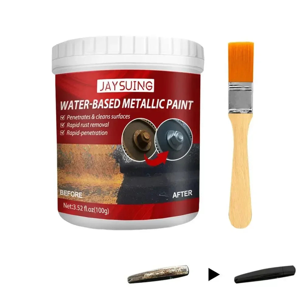 Metal Rust Remover & Converter Paint – Water-Based Anti-Rust Coating (100g / 300g)