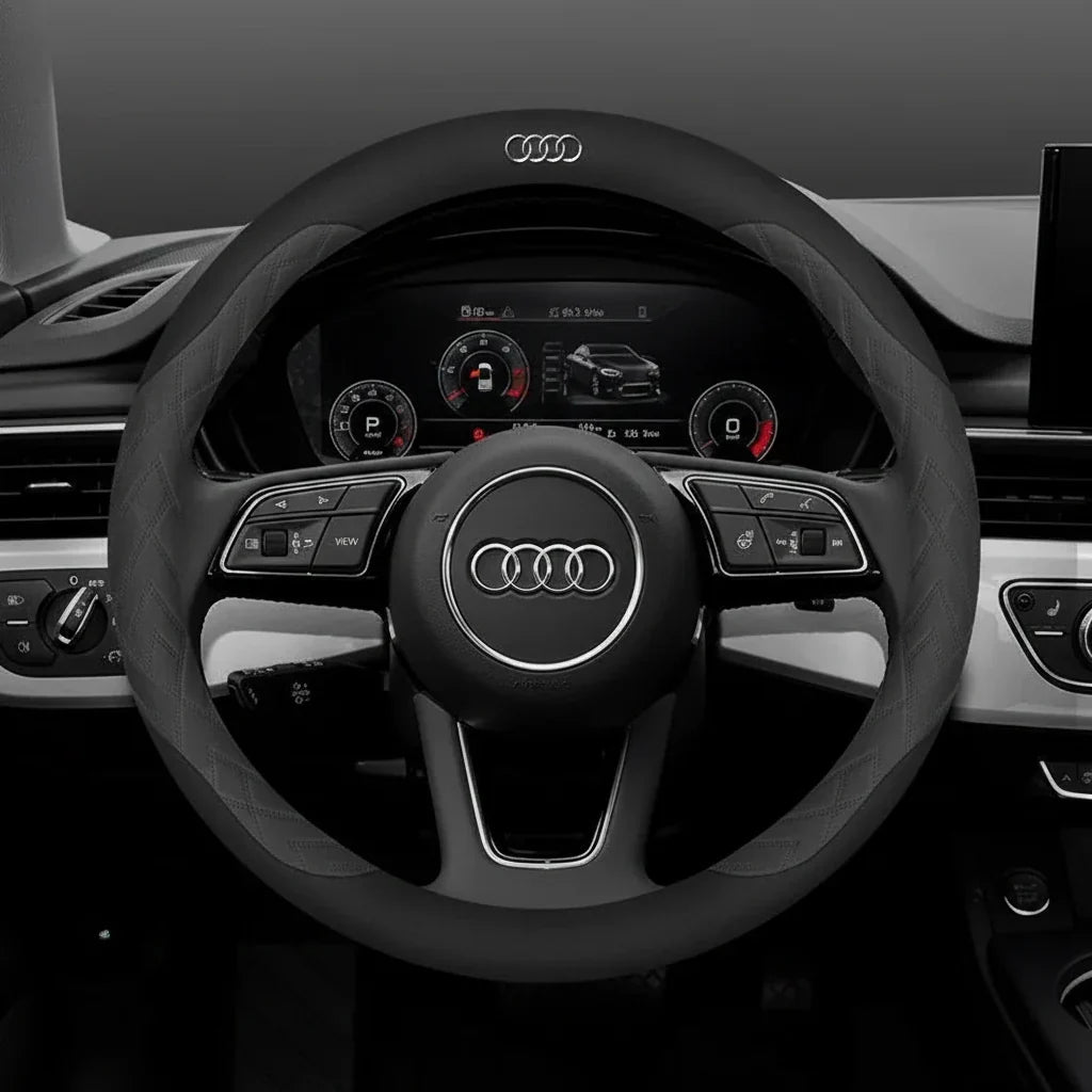 Audi Suede Steering Wheel Covers