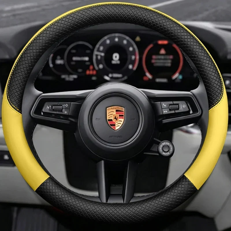 Porsche 8D Nappa Perforated Steering Wheel Cover